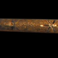 Détail de la lame (épée de style Rocaille)