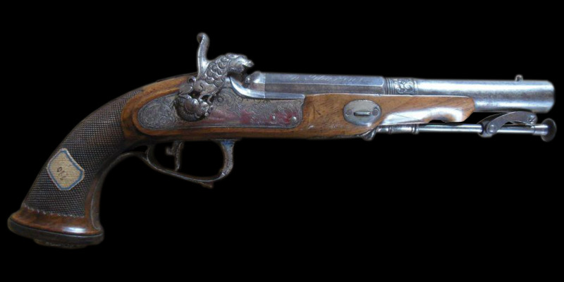 Pistolet à percussion civil