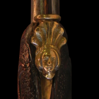 Allégorie de l'Amérique (détail du pistolet à silex de marine)